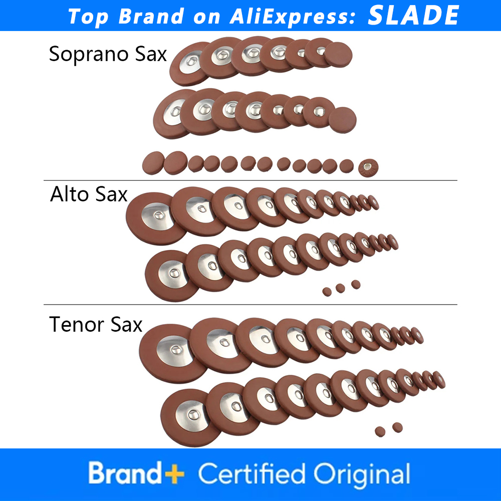 Musical Instrument Saxophone - SLADE منصات الساكسفون ألتو/تينور/سوبرانو ساكس زر