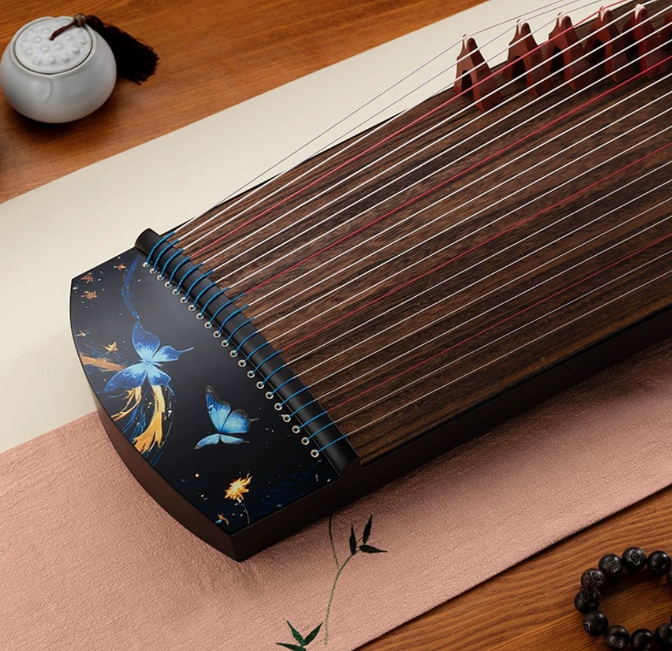 جيتار غوزينغ محمول بطول 125 سم - مراجعة Musical Instrument Zither وسعره
