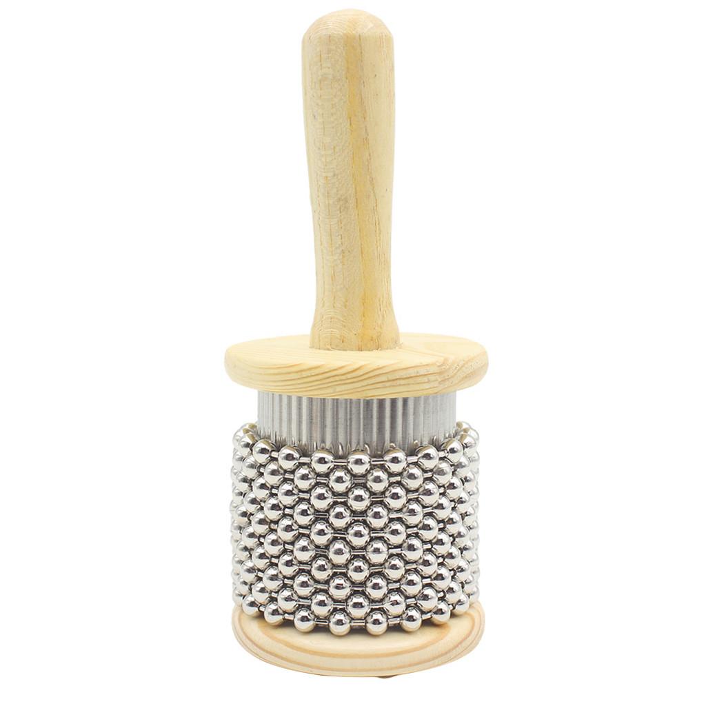هزاز يدوي خشبي (كاباسا) - آلة  - مراجعة Cabasa Shaker Rattle وسعره