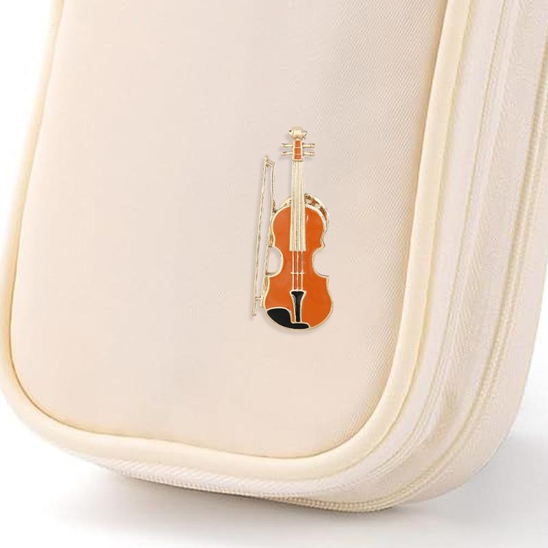 1 قطعة دبابيس معدنية ذهبية مطل - مراجعة Musical Instrument In Orchestra وسعره