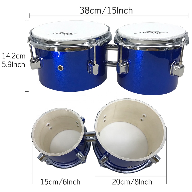 طقم طبول بونجو من خشب القيقب م - مراجعة Musical Instrument Brands وسعره