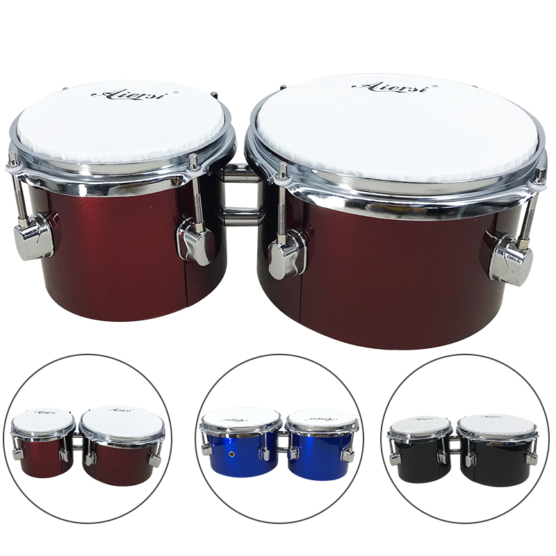طقم طبول بونجو من خشب القيقب م - مراجعة Musical Instrument Brands وسعره