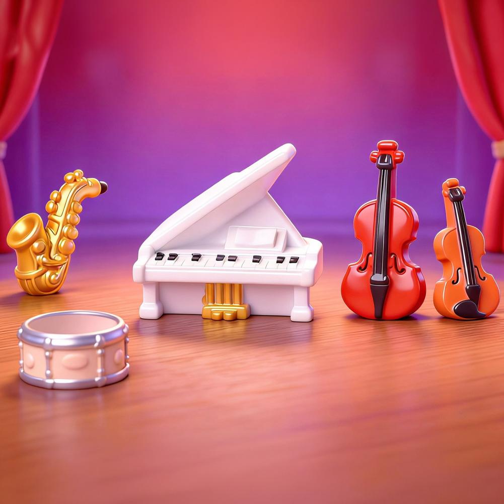 مجموعة آلات موسيقية مصغرة للبي - مراجعة Musical Instrument Saxophone وسعره